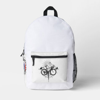 Sacs à Dos Tour de France | Style Cyclisme & Voyag プリントバックパック