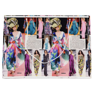 Sacs cadeaux Fashion ラージペーパーバッグ