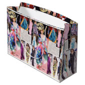 Sacs cadeaux Fashion ラージペーパーバッグ (裏面アングル)