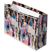 Sacs cadeaux Fashion ラージペーパーバッグ (正面アングル)