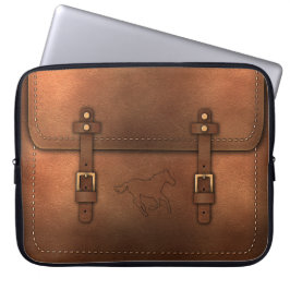 Sacs pour électronique aspect cuir Pony Express ラップトップスリーブ