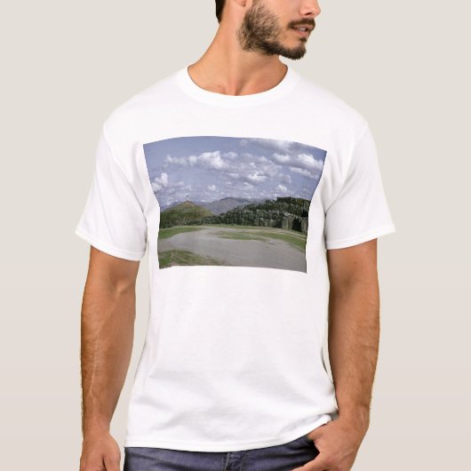 Sacsahumanのインカ人の要塞 Tシャツ (正面)