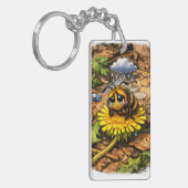 Sad bee キーホルダー (正面左)