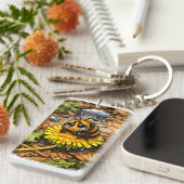 Sad bee キーホルダー (正面右)