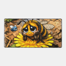 Sad bee デスクマット