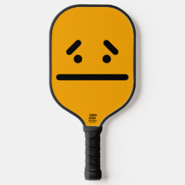 Sad Blank Face Orange ピックルボールラケット