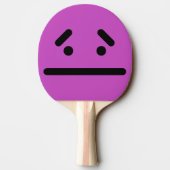 Sad Blank Face Purple 卓球ラケット (裏面)