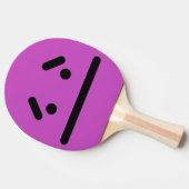 Sad Blank Face Purple 卓球ラケット (横)