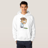 Sad Boy Scientist with Broken Experiment パーカ (正面フル)