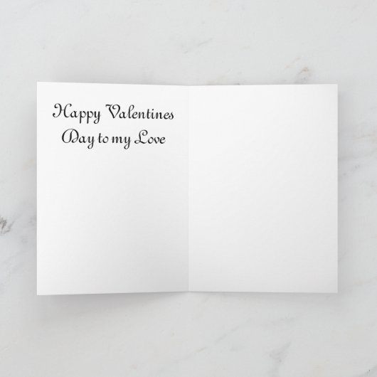 Sad Cherub Angel Print サンキューカード (内部)