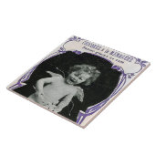 Sad Cherub Angel Print タイル (側面)