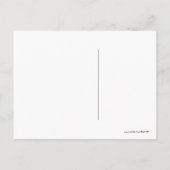 Sad Chocolate Labポートレート写真 ポストカード (裏面)