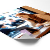 "Sad Coffee" Poster Print Wall Art design ポスター (角)