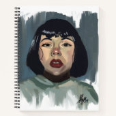 Sad eyes ノートブック (正面)