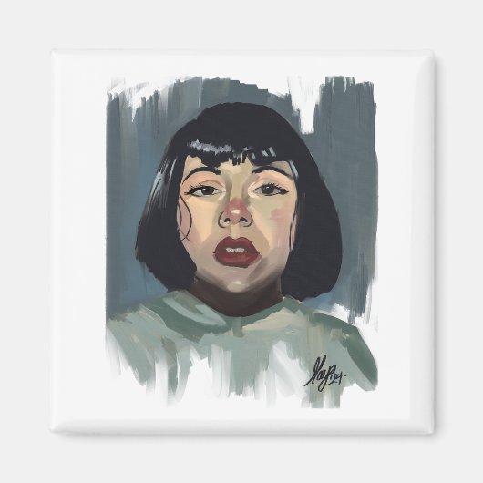 Sad eyes マグネット (正面)