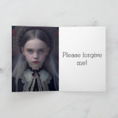 SAD FACE SORRY CARD FOR ANYONE サンキューカード (内部)