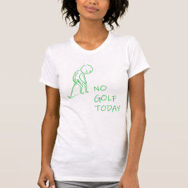 Sad Golfer - No Golf Today Funny Sports Humor Tシャツ
