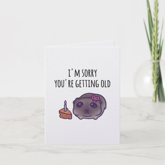 Sad Hamster Meme バースデーカード | おもしろいお誕生日おめでとうカード カード (正面)