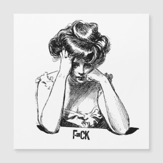 Sad Ladyが「f#ck」と言う