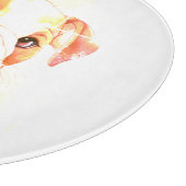 Sad little Bulldog カッティングボード (角)