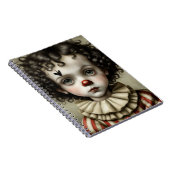 Sad Little Clown Notebook Journal ノートブック (右側)