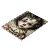 Sad Little Clown Notebook Journal ノートブック (左側)