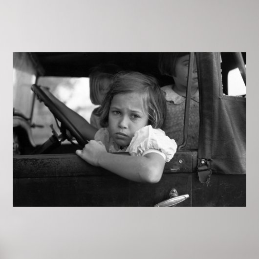 Sad Little Girl, 1938 ポスター (正面)