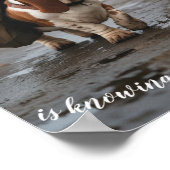 Sad & Lonely Petsポスタープリント: Basset Secret ポスター (角)