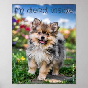 Sad & Lonely Petsポスタープリント: I'm Dead Inside ポスター