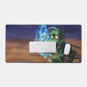 Sad Mummy Gaming Deskmat | カスタマイズ可能なデスクマット デスクマット (キーボード&マウス)