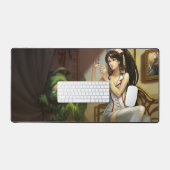 Sad Mummy Gaming Deskmat | カスタマイズ可能なデスクマット デスクマット (キーボード&マウス)
