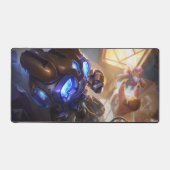 Sad Mummy Gaming Deskmat | カスタマイズ可能なデスクマット デスクマット (正面)