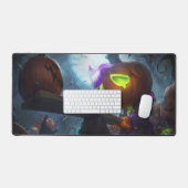 Sad Mummy Gaming Deskmat | カスタマイズ可能なデスクマット デスクマット (キーボード&マウス)