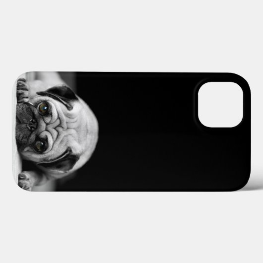 Sad Pug Case-Mate iPhoneケース (裏面 (横))