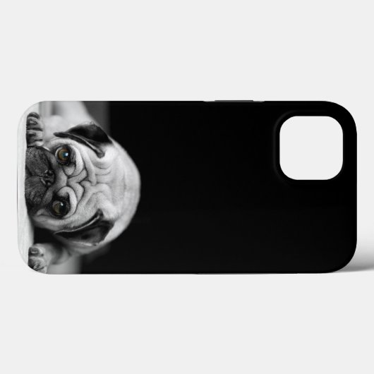 Sad Pug Case-Mate iPhoneケース (裏面 (横))