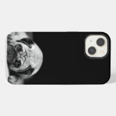Sad Pug iPhoneケース (裏面横)