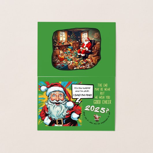 Sad Santa Bruses応援（家族版） 箔カード (内部)