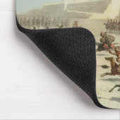 Sadar Abbat、アルメニアのクルドおよびTatar戦士 マウスパッド (コーナー)