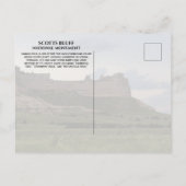 Saddle Rock, Scotts Bluff National Monument, NE Po ポストカード (裏面)