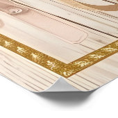 Saddle & Sparkle – Western Wedding Posters & Signa ポスター (角)