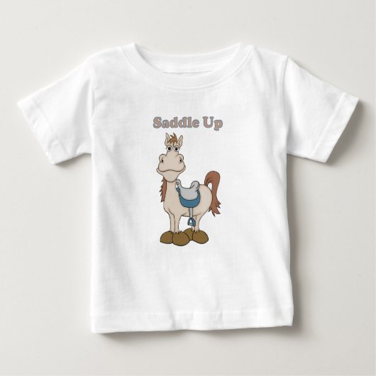 Saddle Up ベビーTシャツ (正面)