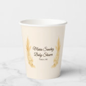 "Saddle Up" Boho Western Baby Shower 紙コップ (裏面)