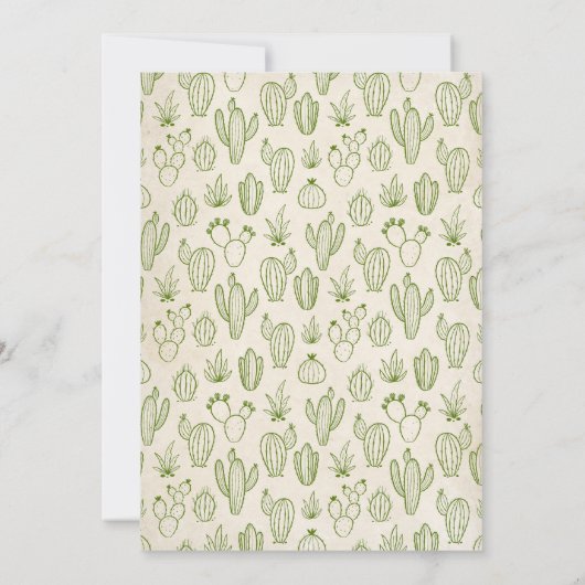 Saddle Up for a Rodeo – Western Party Invitation 招待状 (裏面)