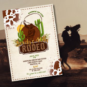 Saddle Up for a Rodeo – Western Party Invitation 招待状