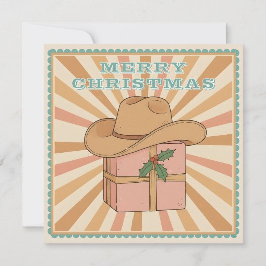 Saddle Up for Christmas シーズンカード (正面)