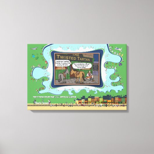 Saddle Up | Graduation 24x16 キャンバスプリント (正面)