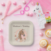 Saddle Up Horse Party ペーパープレート (パーティー)