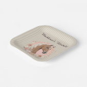 Saddle Up Horse Party ペーパープレート (傾斜あり)