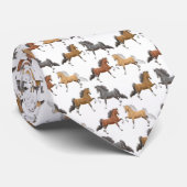 Saddlebredの歩くの馬のタイ ネクタイ (ロール)