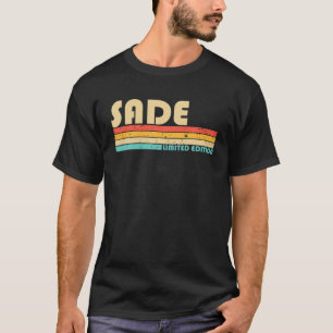 SADE名レトロパーソナライズされたヴィンテージ80s 90s誕生 Tシャツ